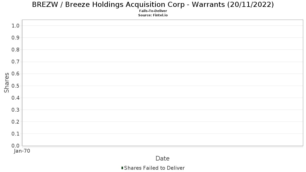 BREZW / Breeze Holdings Acquisition Corp - Warrants (20/11/2022)無法交付